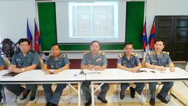 មេ​សាខាគយ​ខេត្ត​ព្រះសីហនុ​ធ្វើ​សន្និសីទកាសែត​បង្ហាញ​ពី​លទ្ធផល​បង្ក្រាប​ភ្លុក​ដំរី​ឆ្លងដែន​ជិត ៣​តោន​