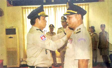 ​ពិធី​ប្រកាស​តែងតាំង​លោក ជឹម ស៊ីថា ជា​អធិការនគរបាល​ខណ្ឌ​ដង្កោ