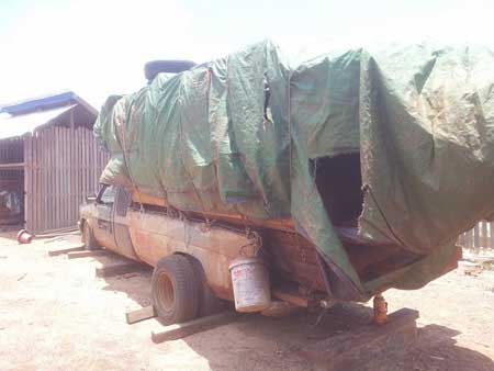 ទូច ចាន់ថុន ហៅ វ៉ា និង​ឈ្មោះ ចាន់ ណា ផ្តាំឲ្យ​​អ្នកយក​ព័ត៌មាន​កាសែត​(​ដំណឹង​ក្នុង​ស្រុក​​ច​ង្តិ​ត​គូទ​ចុះផ្សាយ​ពី​រឿង​គេ​ដឹកជញ្ជូន​ឈើ​ខុសច្បាប់​ ចំពោះគេ​អត់បញ្ហា​ Sic !