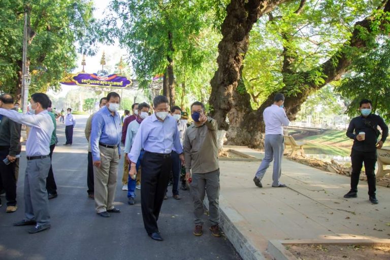 ផ្លូវ៣៨ខ្សែ ក្នុងក្រុងសៀមរាប សម្រេចបាន ៩២,៧២ភាគរយ នឹងគ្រោងបញ្ចប់នៅចុងឆ្នាំ២០២១នេះ