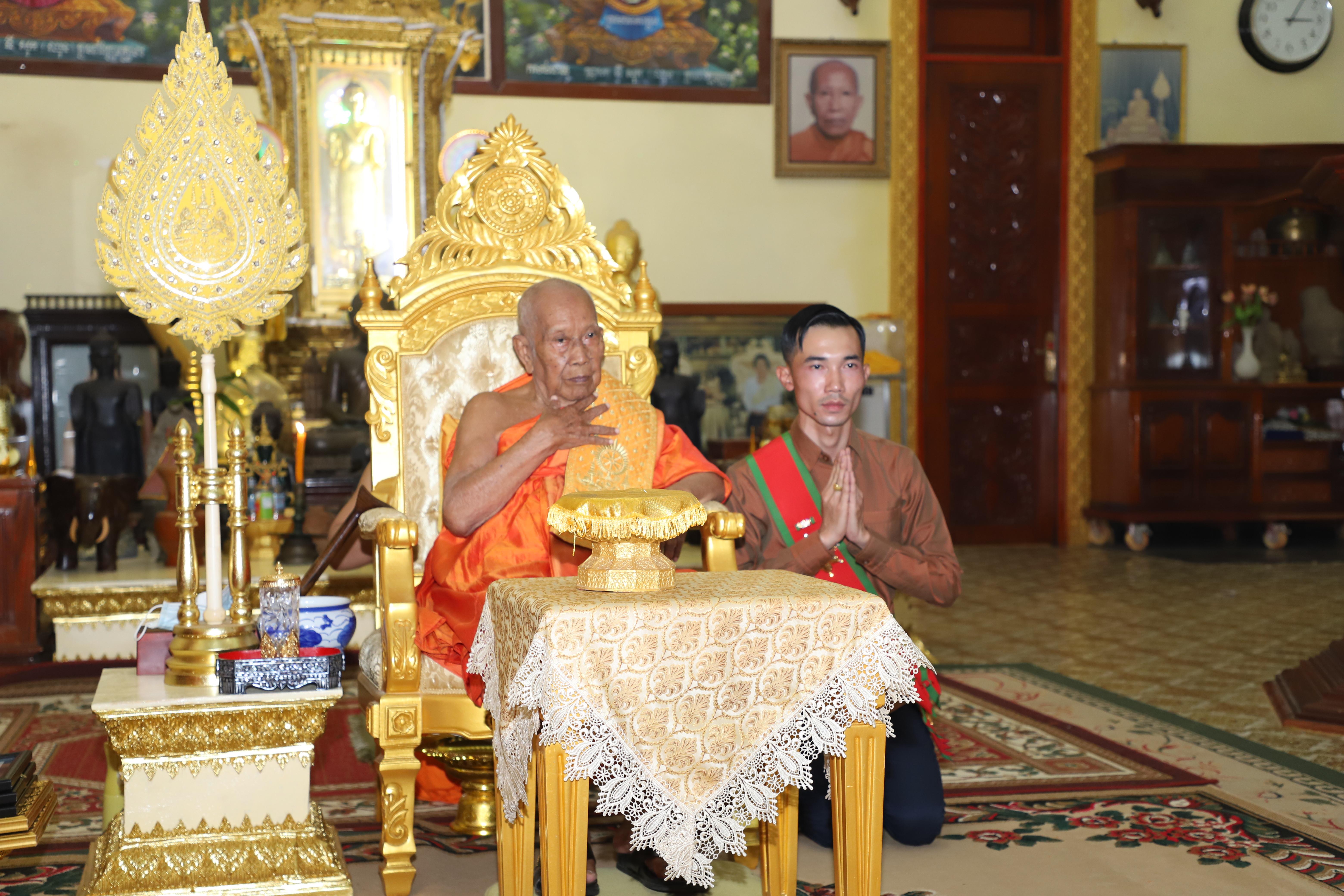 សម្ដេចព្រះមហាសង្ឃរាជ ទេព វង្ស ត្រាស់សម្រេចតែងតាំង លោក ឈឹម ធី ជាទីប្រឹក្សាសម្ដេចព្រះមហាសង្ឃរាជ