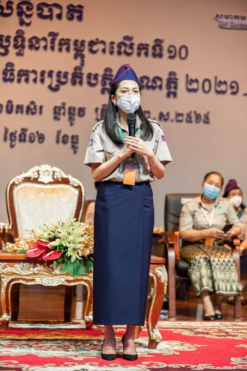 លោកស្រី ពេជ ចន្ទមុនី្ន ត្រូវបានបោះឆ្នោតជាប់ជាអគ្គស្នងការ នៃសមាគមកាយឫទ្ធិនារីកម្ពុជាសម្រាប់ឆ្នាំ២០២១-២០២៤