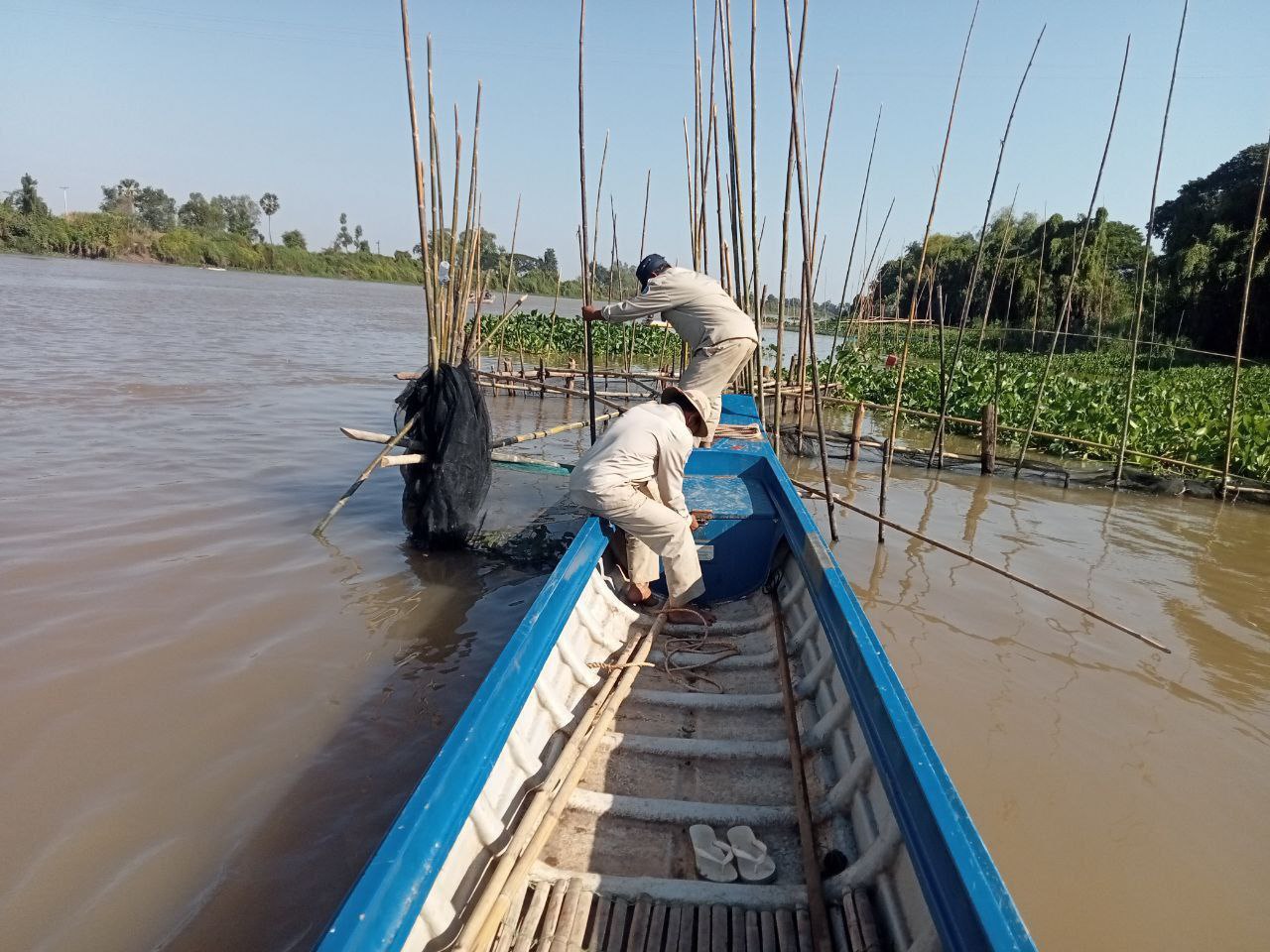 សកម្មភាពការងាររបស់ខណ្ឌរដ្ឋបាលជលផលខេត្តកំពង់ឆ្នាំងត្រូវនឹងថ្ងៃថ្ងៃទី០៧ ខែមករា ឆ្នាំ២០២៥!