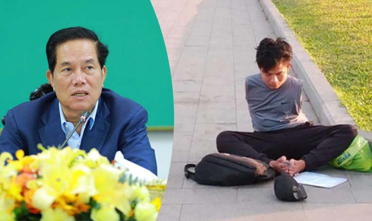 ឯកឧត្តម ឃួ​ង ស្រេង អភិបាល​រាជធានី​ភ្នំពេញ ប្រកាស​ផ្តល់​ទីតាំង​មួយ​កន្លែង​នៅ​ម្តុំ​វត្តភ្នំ ជូន​ដល់​ប្អូនប្រុស​ពិការ​ម្នាក់​ដែល​ប្រើ​ជើង​គូរ​រូប សម្រាប់​បើក​មុខរបរ​ចិញ្ចឹមជីវិត