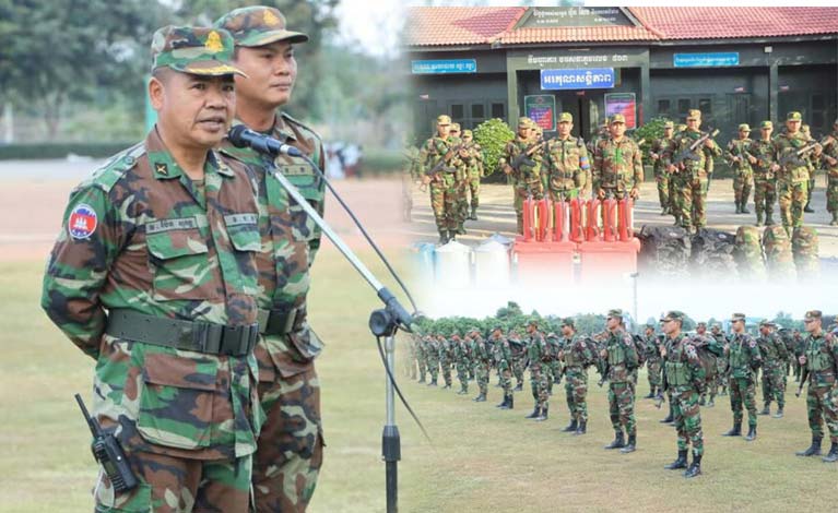 មេបញ្ជាការរង នាយសេនាធិការ កងពល​តូច​ថ្មើរជើង​លេខ​៥១ បាន​អញ្ជើញ​ចុះ​ត្រួតពិនិត្យ​កម្លាំង​ត្រៀម​អន្តរាគមន៍ និង​ផ្សព្វផ្សាយ​សភាពការណ៍​ថ្មីៗ​ជូន​ដល់ នាយ​-​ពលទាហាន​
