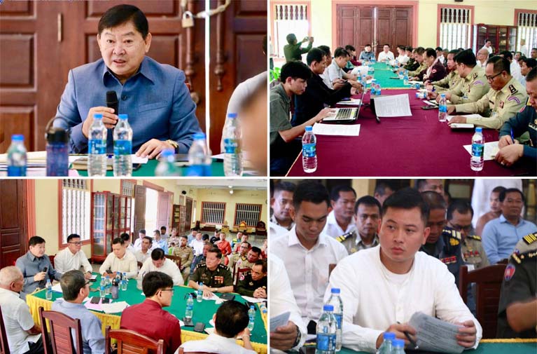 លោក​ឧត្តមសេនីយ៍ត្រី សៀ ទីន អញ្ជើញ​ចូលរួម​កិច្ចប្រជុំ​ទទួល​ផែនការ ការពារ​ធានា​សន្តិសុខ និង​សណ្ដាប់ធ្នាប់ ទិវា​បុណ្យ​រំឭក​ព្រះ​ឧបការ​គុណ សម្តេចព្រះសង្ឃរាជ ជោត​ញ្ញា​ណោ ជួន ណាត និង​ក្រុម​ជំនុំ​ព្រះ​ត្រៃបិដក​ខ្មែរ​លើក​ទី​១៤