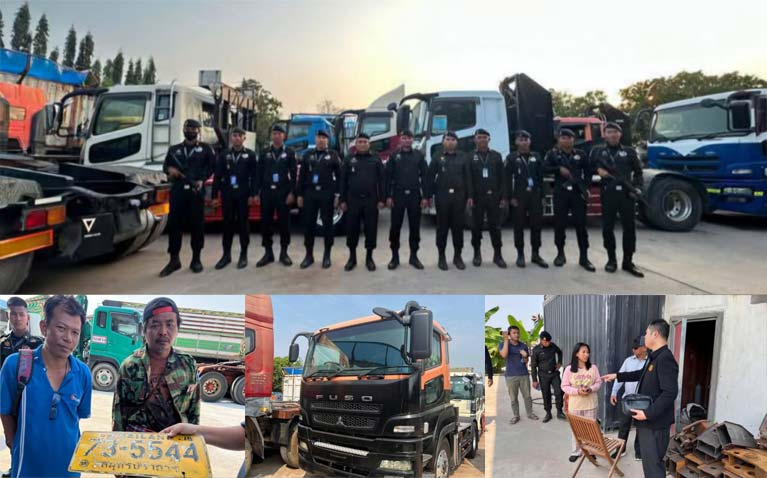 កម្លាំង​អាវុធហត្ថ​ខេត្ត​បាត់ដំបង សហការ​ជាមួយ​សមត្ថកិច្ច​ចម្រុះ​ចុះបង្ក្រាប​ទីតាំង​មួយកន្លែង សង្ស័យ​លាក់ទុក​វត្ថុ​គេចពន្ធ​ខុសច្បាប់​