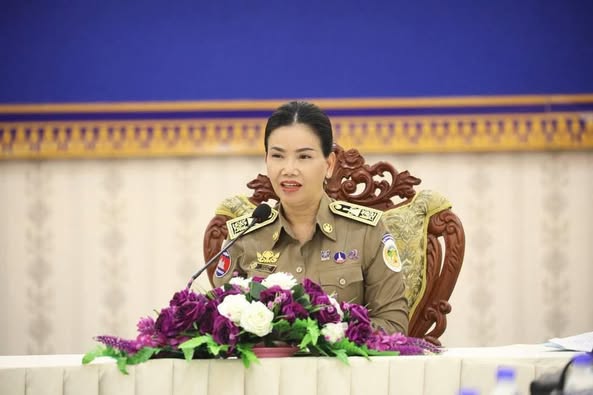 លោកជំទាវ​បណ្ឌិត បាន ស្រីមុំ អភិបាល នៃ​គណៈ​អភិបាលខេត្ត​ប៉ៃលិន បាន​អញ្ជើញ​ដឹកនាំ​កិច្ចប្រជុំ​ត្រួតពិនិត្យ​ការងារ​សន្តិសុខ សណ្ដាប់ធ្នាប់​សាធារណៈ​