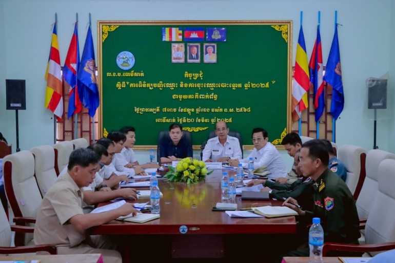 លេខាធិការដ្ឋាន​រៀបចំ​ការបោះឆ្នោត​ខេត្តពោធិ៍សាត់ បើក​កិច្ចប្រជុំ​ជាមួយ​ភាគី​ពាក់ព័ន្ធ​លើ​ការងារ​ពិនិត្យ​បញ្ជី​ឈ្មោះ និង​ការចុះឈ្មោះ​បោះឆ្នោត ឆ្នាំ​២០២៥