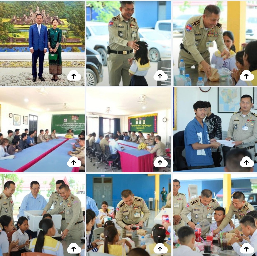 លោកឧត្តមសេនីយ៍ទោ សិទ្ធិ ឡោះ ជួបសំណេះសំណាលជាមួយក្រុមនិស្សិតមកពីប្រទេសឥណ្ឌូនេសុី នាំយកអំណោយដ៏ថ្លៃថ្លារបស់ ឯកឧត្តមអភិសន្តិបណ្ឌិត ស សុខា ឧបនាយករដ្ឋមន្រ្តី រដ្ឋមន្ត្រីក្រសួងមហាផ្ទៃ និងលោកជំទាវ ជូនមណ្ឌលកុមារកំព្រា វិសាខា នៃក្តីសង្ឃឹមវត្តខ្ចាស់
