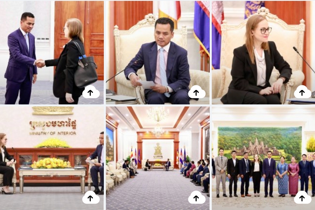 ក្នុងជំនួបជាមួយឯកឧត្តមអភិសន្តិបណ្ឌិត ស សុខា ប្រធានបេសកកម្ម IOM សរសើរនិងលើកទឹកចិត្តចំពោះការខិតខំរបស់កម្ពុជា