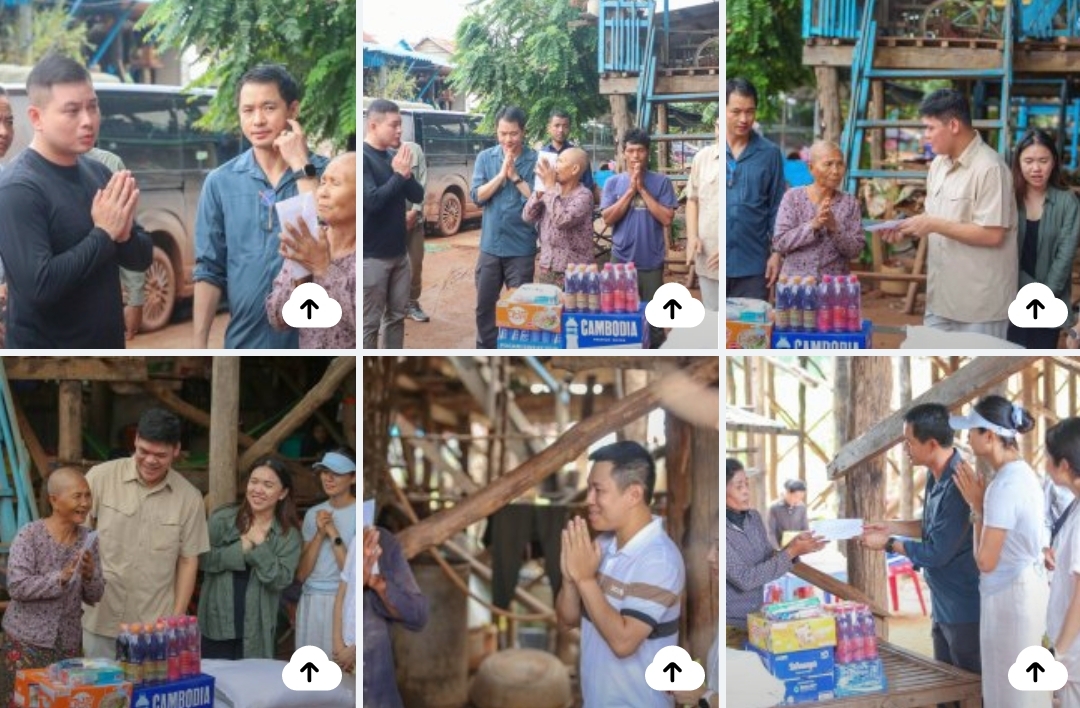 ដឹកនាំក្រុមការងារ អញ្ជើញចុះសួរសុខទុក្ខ និងបាននាំយកអំណោយ ជូនដល់ក្រុមគ្រួសារទីទាល់ក្រ