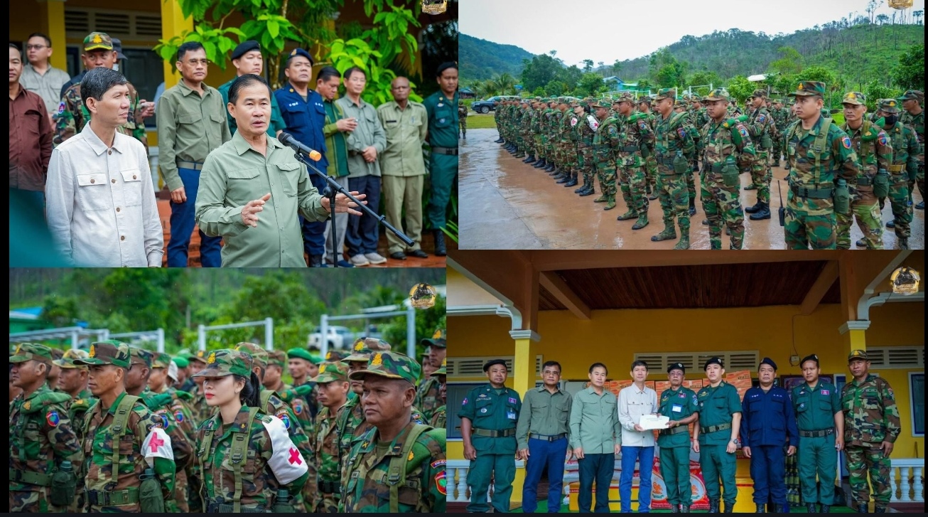អភិបាលខេត្តពោធិ៍សាត់ ក្រើនរំឭកដល់កងកម្លាំងទាំងអស់ ត្រូវប្រកាន់ភ្ជាប់នូវស្មារតីសាមគ្គីភាព និងទទួលខុសត្រូវ ចំពោះខ្សែបន្ទាត់ព្រំដែន