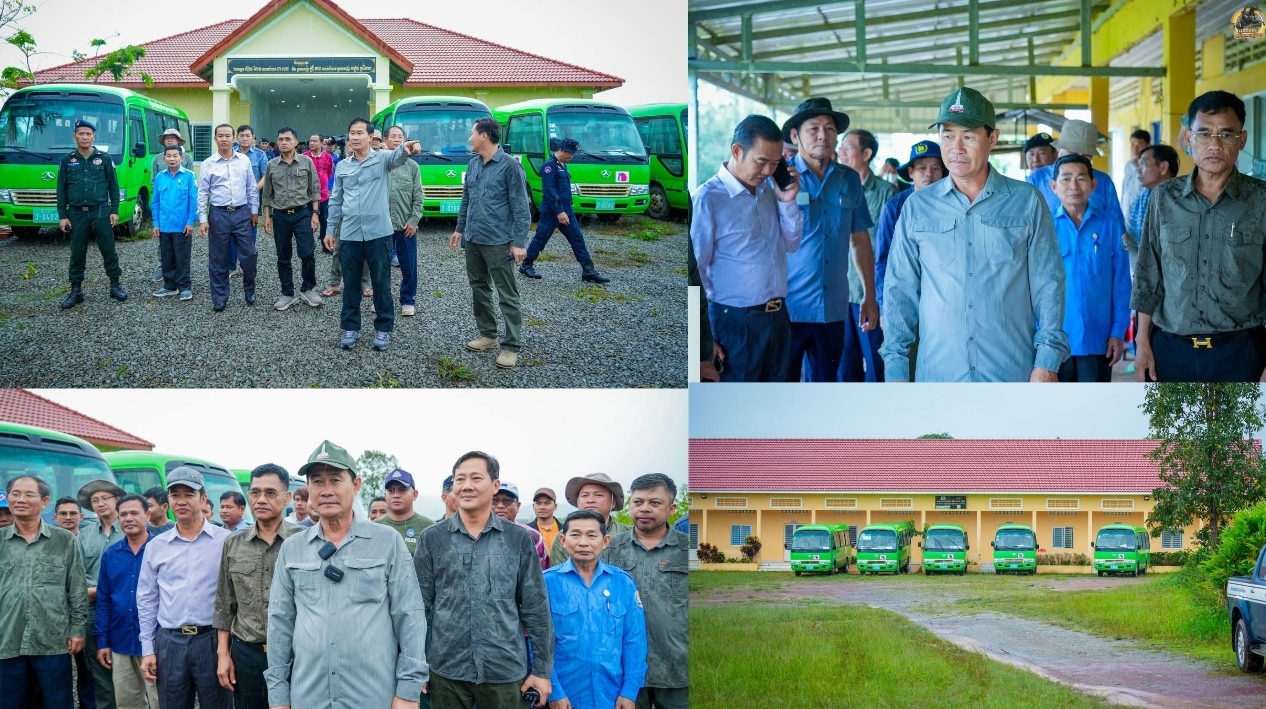 អភិបាលខេត្តពោធិ៍សាត់ បញ្ជាក់ពីការត្រៀមកម្លាំងមធ្យោបាយសរុប ព្រមទាំងស្បៀង និងទីតាំងសុវត្ថិភាព ដើម្បីជម្លៀសពលរដ្ឋចេញពីតំបន់ព្រំដែន នៅឃុំថ្មដា ស្រុកវាលវែង