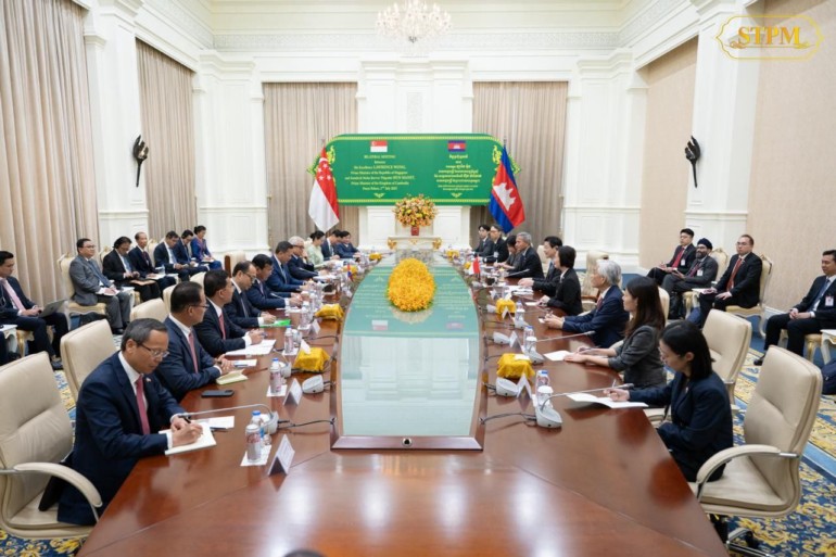 កម្ពុជា​-​សិង្ហ​បុរី ប្ដេជ្ញា​បន្ត​ជំរុញ​ការពង្រឹង និង​ពង្រីក​កិច្ចសហប្រតិបត្តិការ​ទ្វេភាគី ឱ្យ​កាន់តែ​រឹងមាំ​បន្ថែម​ទៀត​