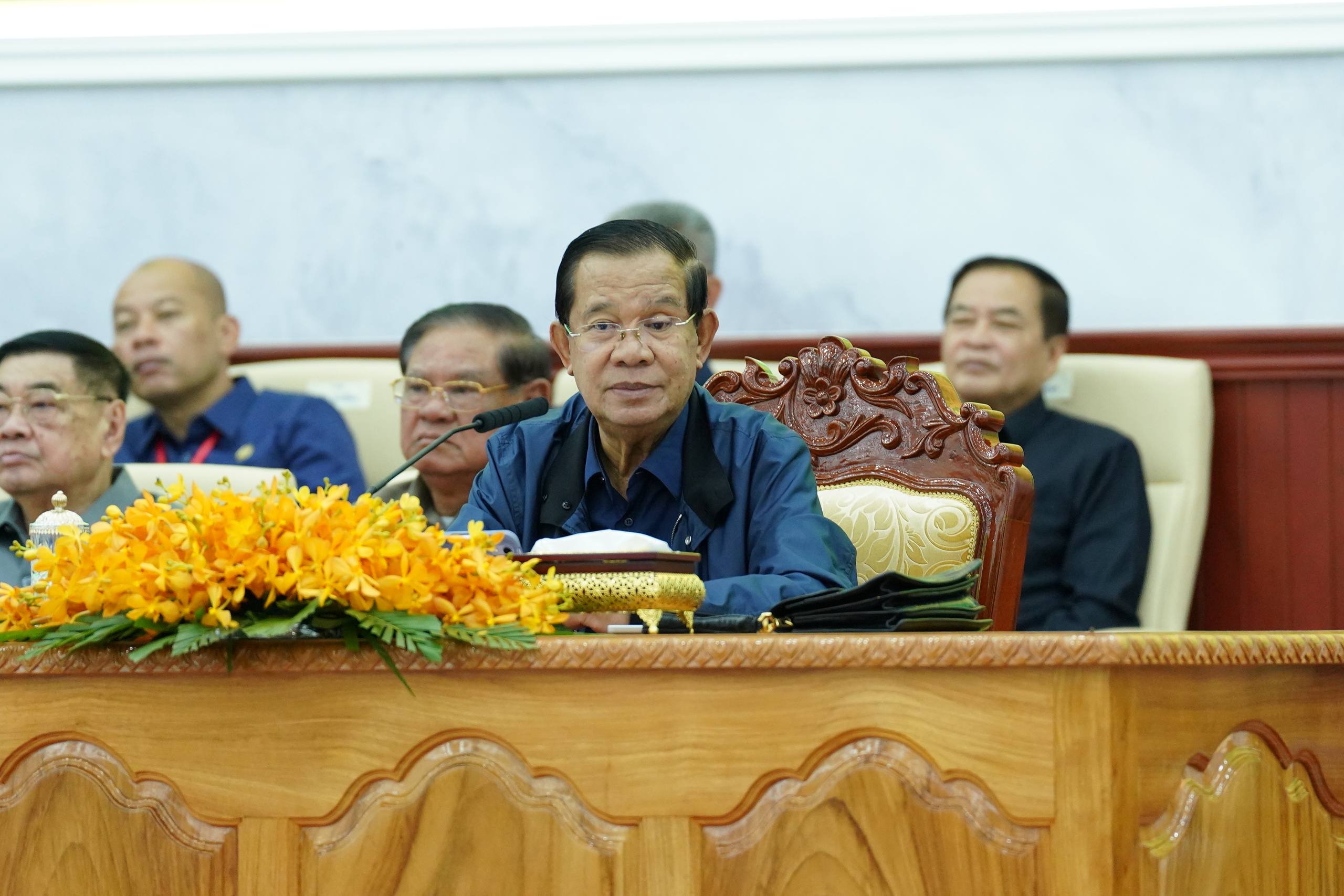 សម្តេចតេជោ ហ៊ុន សែន អញ្ជើញសម្ពោធ​អគារគណបក្ស​ប្រជា​ជន​កម្ពុជាខេត្តព្រៃវែង និងសំណេះសំណាលជាមួយសមាជិកបក្ស