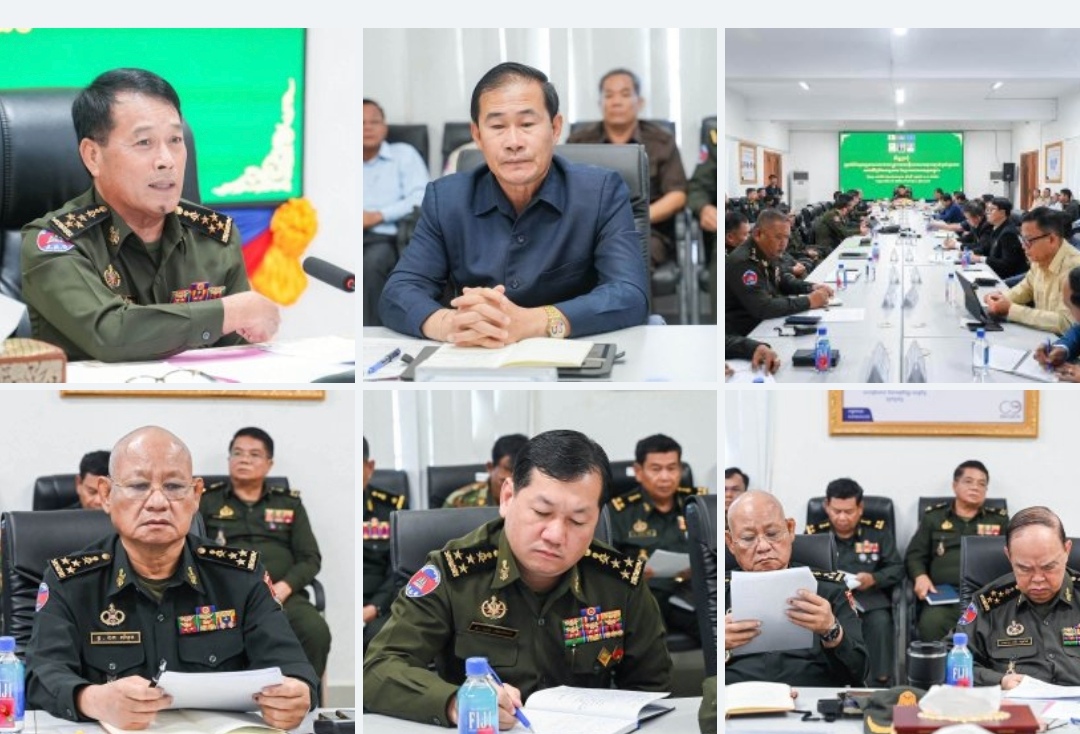 ឯកឧត្តម នាយឧត្ដមសេនីយ៍ វង្ស ពិសេន អញ្ជើញដឹកនាំកិច្ចប្រជុំត្រួតពិនិត្យវឌ្ឍនភាពការងារបង្ក្រាបបទល្មើសនេសាទនៅលើផ្ទៃបឹងទន្លេសាប