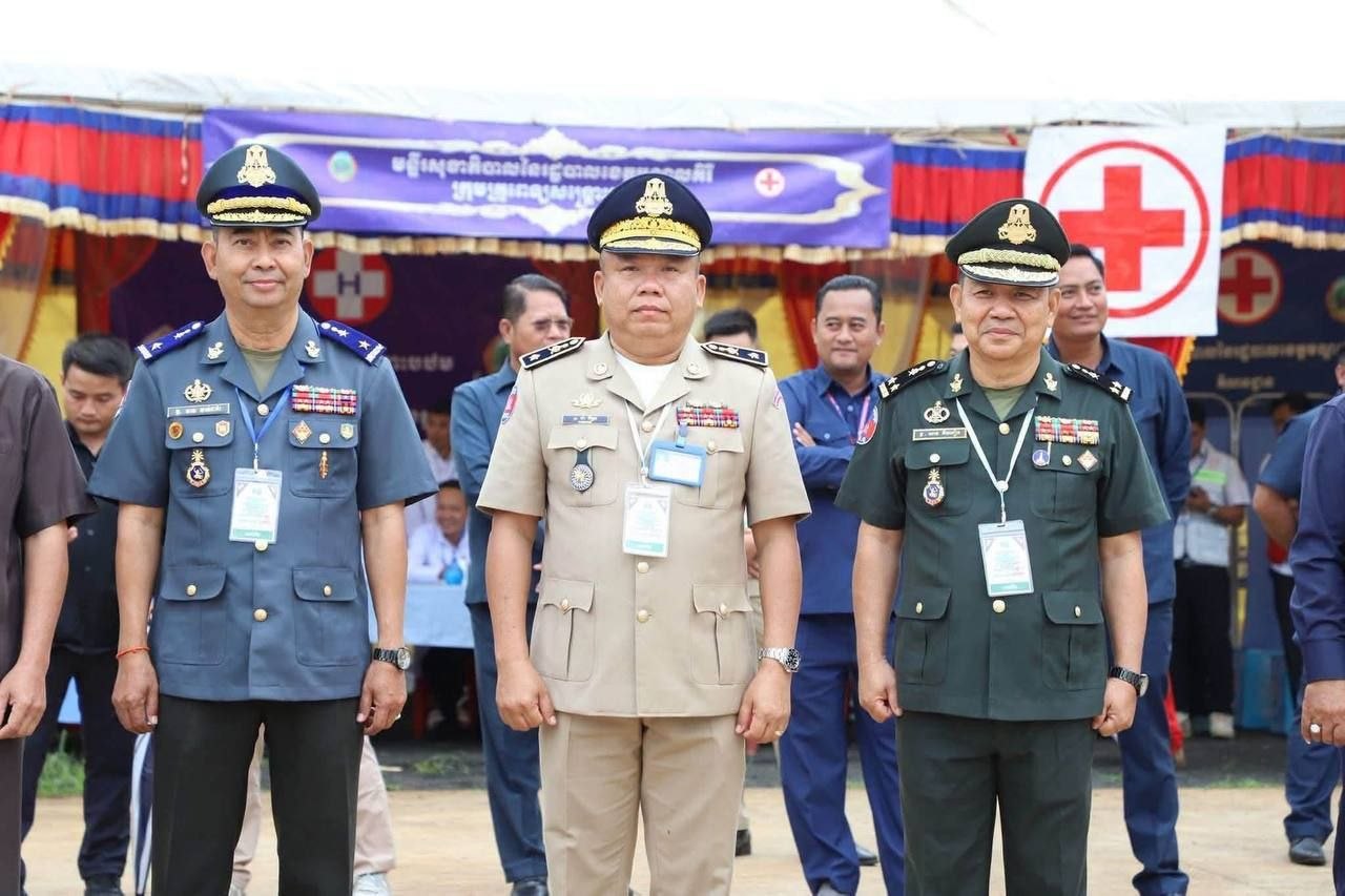 លោកឧត្តមសេនីយ៍ត្រី ទាវ ចាន់ដារ៉ា ដឹកនាំកម្លាំងកងរាជអាវុធហត្ថខេត្តមណ្ឌលគិរី ចុះការពារសន្តិសុខ សុវត្ថិភាពជូន សម្តេចអគ្គមហាសេនាបតីតេជោ ហ៊ុន សែន
