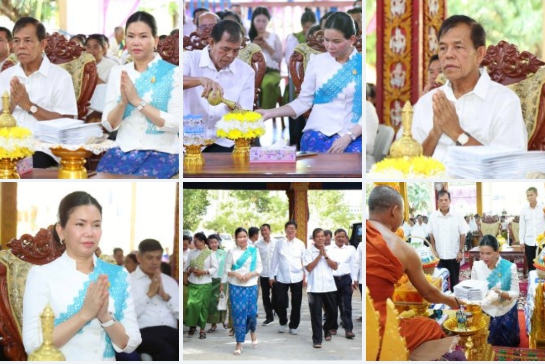 ថ្នាក់ដឹកនាំខេត្តប៉ៃលិន នាំយកទេយ្យទាន ទេយ្យវត្ថុ ប្រគេនដល់ព្រះសង្ឃ ដែលគង់ចាំព្រះវស្សា នៅគ្រប់វត្តទូទាំងខេត្តប៉ៃលិន