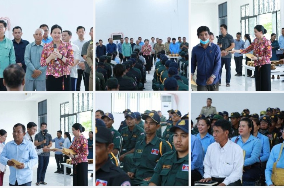 អភិបាលខេត្តប៉ៃលិន​ សំណេះ​សំណា​លសួរ​សុខទុក្ខ ក្រុ​មប្រឹក្សាឃុំ មេ​ភូមិ អ​នុភូមិ សមាជិកភូមិ និងប្រ​ជាកា​រពារភូមិ នៅ​ឃុំស្ទឹងកាច់
