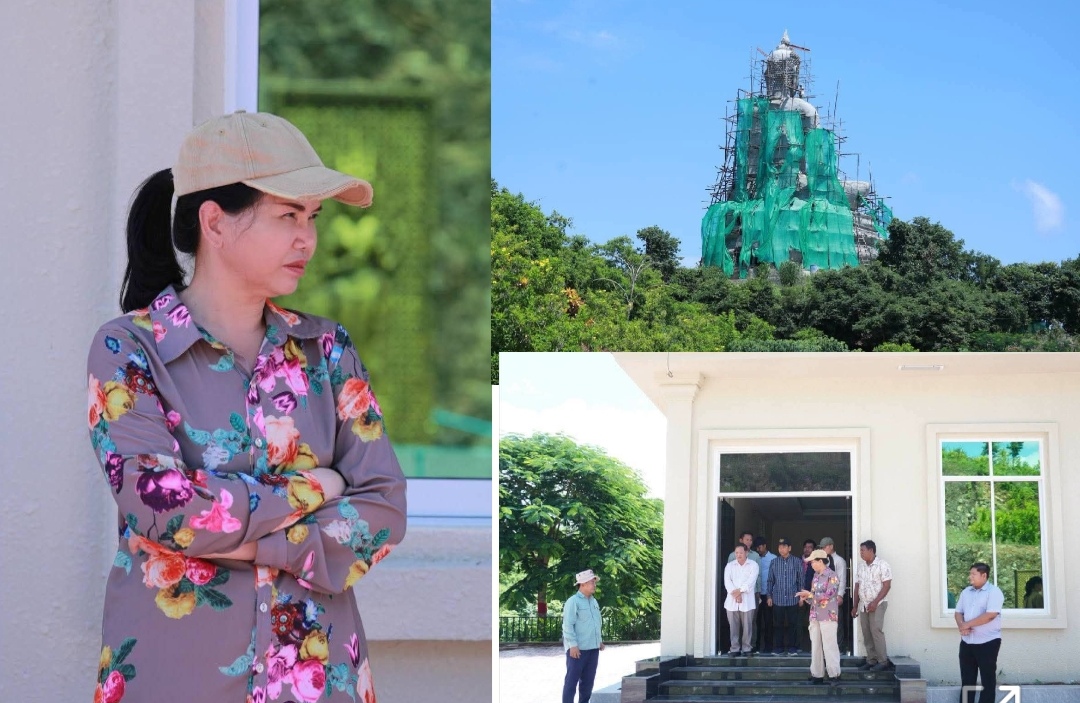 អភិបាលខេត្តប៉ៃលិន ពិនិត្យមើលវឌ្ឍនភាពការកែរលម្អហេដ្ឋារចនាសម្ព័ន្ធបន្ថែម នៅចំណុចជ្រោះសែនសុខ ដើម្បីលើកកម្ពស់វិស័យទេសចរណ៍