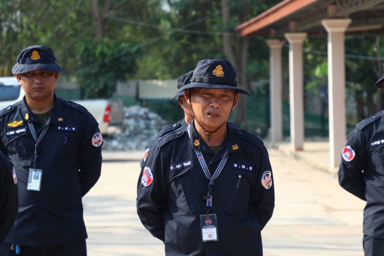 ពិធី​បើក​វគ្គ​ហ្វឹកហ្វឺន​ផែន​ឈរ និង​ផែន​ព្យុហយាត្រា អបអរសាទរ​ខួប​លើក​ទី​៣២ ទិវា​បង្កើត​កងរាជអាវុធហត្ថ​