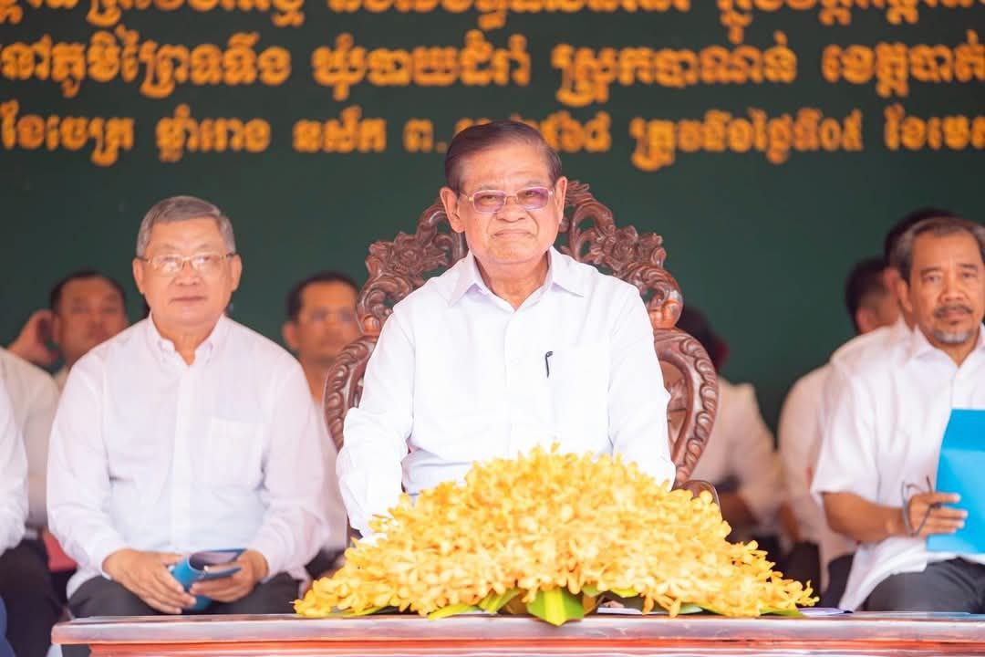 ពិធីកាត់ឫសសីមាព្រះវិហារថ្មី និងសម្ពោធឆ្លងសមិទ្ធផលនានាក្នុងវត្តអន្តរទីបការាម ហៅវត្តអណ្តូងស្វាយ ស្រុកបាណន់