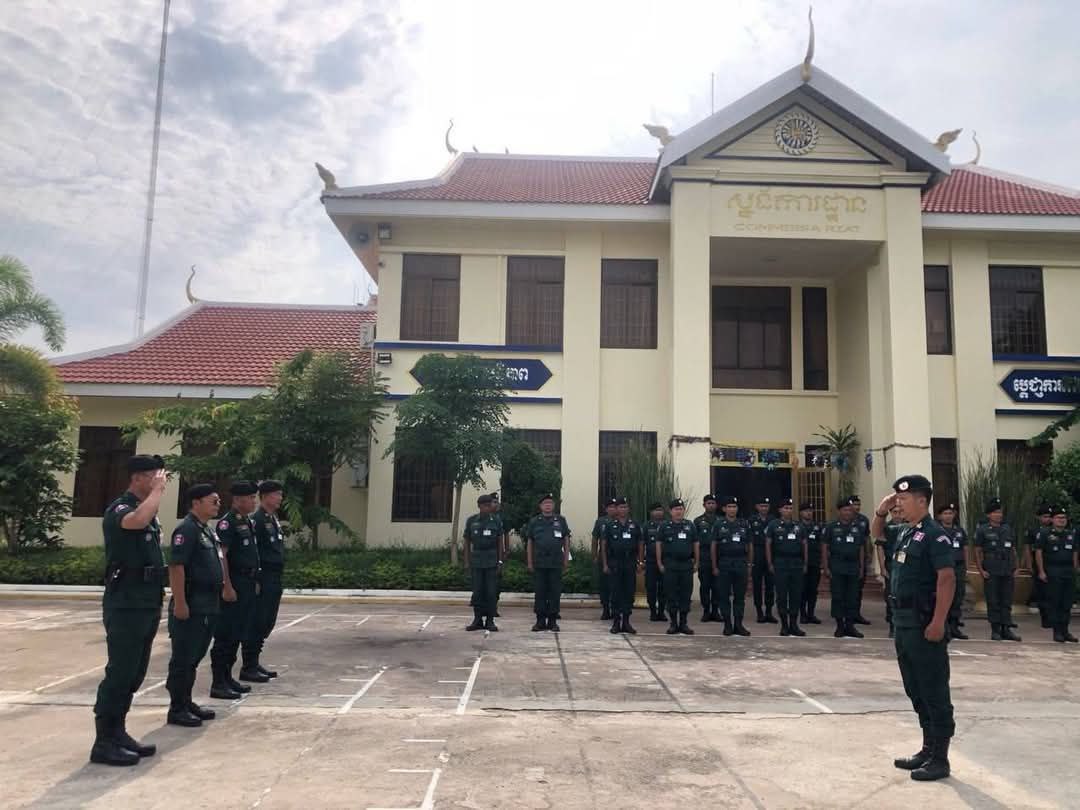 សកម្មភាពកម្លាំងនគរបាលខេត្តបន្ទាយមានជ័យ ចេញប្រតិបត្តិការ ការពារសន្តិសុខ សណ្តាប់ធ្នាប់ សុវត្ថិភាពជូនប្រជាពលរដ្ឋមកលេងសង្ក្រានថ្ងៃទី៣ នៃពិធីបុណ្យចូលឆ្នាំថ្មី