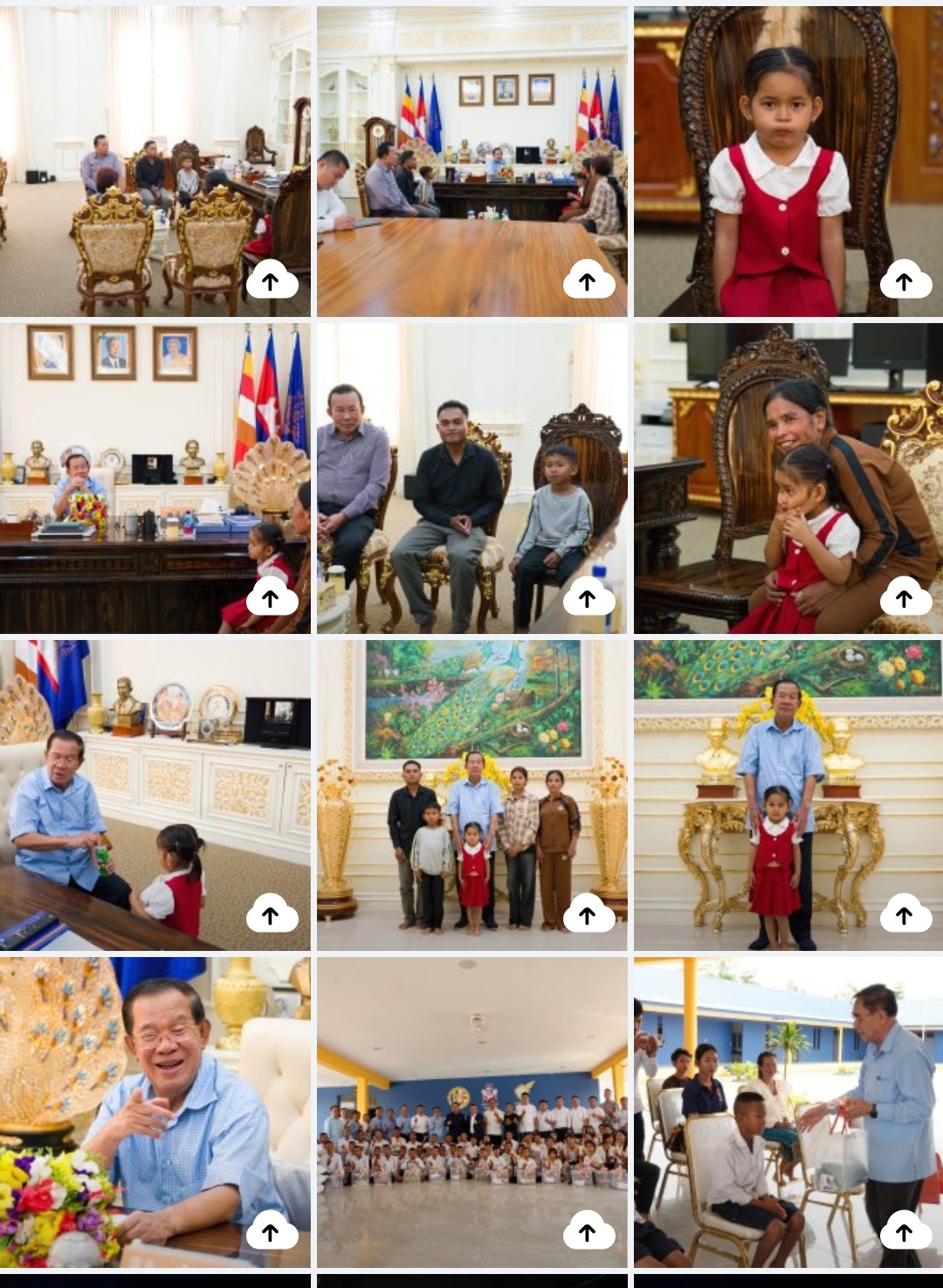 ចៅស្រី ស៊ុន ស្រីតី បានជួប លោកតា សម្ដេចតេជោ ហើយ