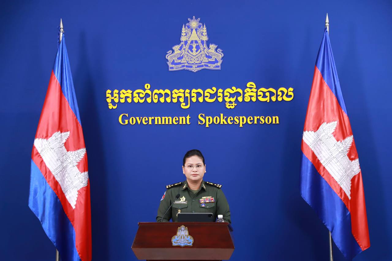សន្និសីទសារព័ត៌មាន – បច្ចុប្បន្នភាពស្តីពីការអនុវត្តកិច្ចព្រមព្រៀងឈប់បាញ់ជាបន្ទាន់ និងគ្មានលក្ខខណ្ឌ រវាងកម្ពុជា និងថៃ  ម៉ោង៧ៈ០០ព្រឹក ថ្ងៃទី២ ខែសីហា ឆ្នាំ២០២៥Press Briefing – Update on the implementation of the immediate and unconditional ceasefire agreement between Cambodia and Thailand 7:00AM, August 2, 2025