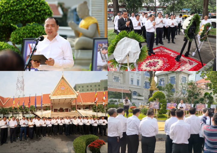 ក្រសួងព័ត៌មាន ប្រារព្ធទិវាសេរីភាពសារព័ត៌មានពិភពលោក ជាមួយការតាំងពិព័រណ៍រូបថត និងពិធីគោរពវិញ្ញាណក្ខន្ធដល់អ្នកសារព័ត៌មានជាតិ-អន្តរជាតិដែលបានស្លាប់ និងបាត់ខ្លួនក្នុងអំឡុងសង្គ្រាមនៅកម្ពុជា