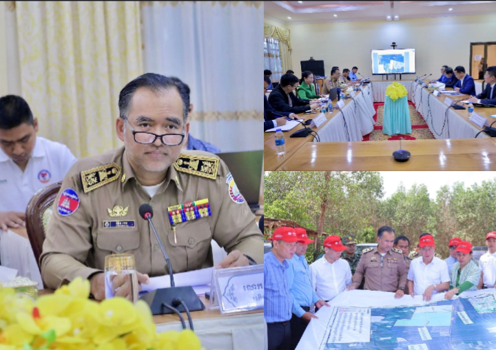 រដ្ឋបាលខេត្តស្វាយរៀង បេីកកិច្ចប្រជុំ​និងចុះសិក្សាទីតាំងគ្រោងសាងសង់មជ្ឈមណ្ឌលជាតិព្យាបាល និងស្តារនីតិសម្បទាអ្នកញៀនគ្រឿងញៀន លើផ្ទៃដីជាង ៥៣ហិកតា