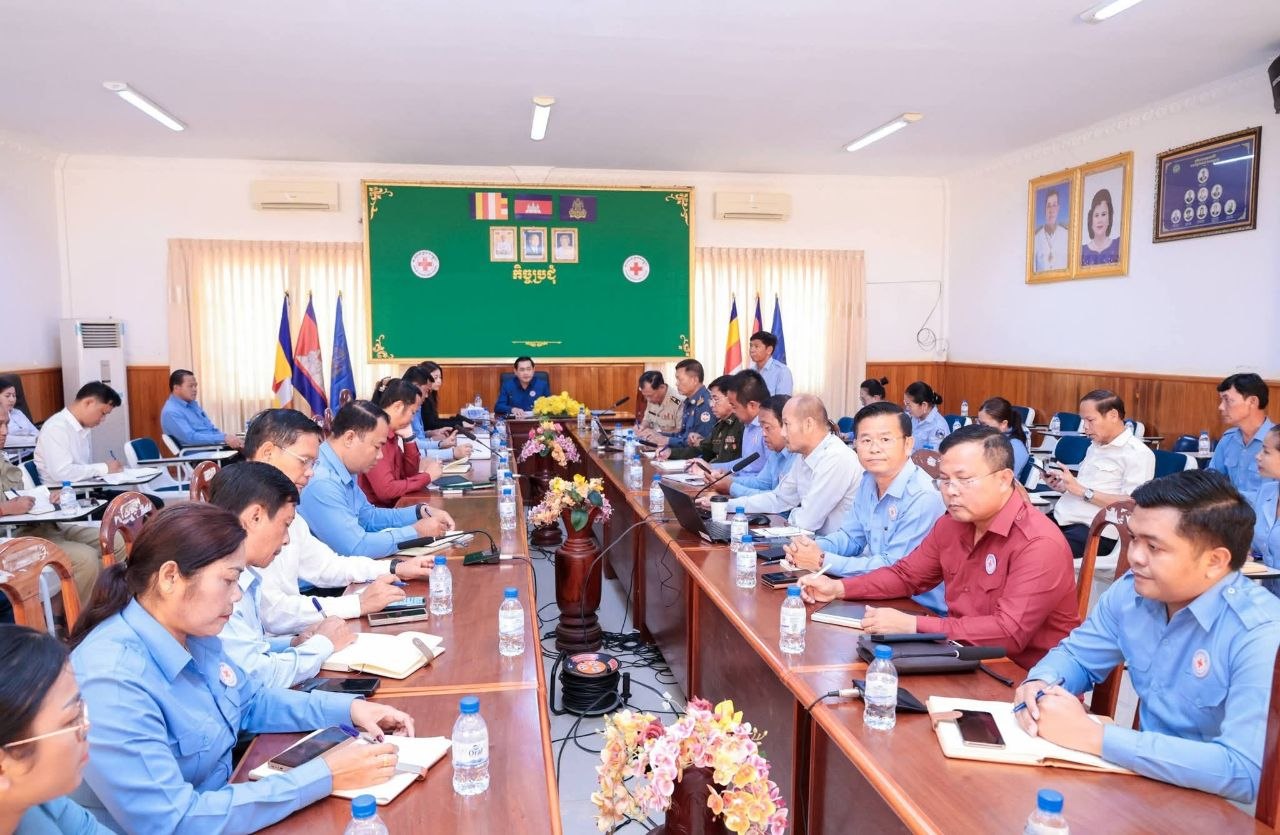 កាកបាទក្រហមកម្ពុជាខេត្តរតនគិរី បើកកិច្ចប្រជុំបូកសរុបលទ្ធផលការងារកៀរគរមូលនិធិ ទិវាពិភពលោកកាកបាទក្រហម អឌ្ឍចន្ទក្រហម ៨ ឧសភា ២០២៦