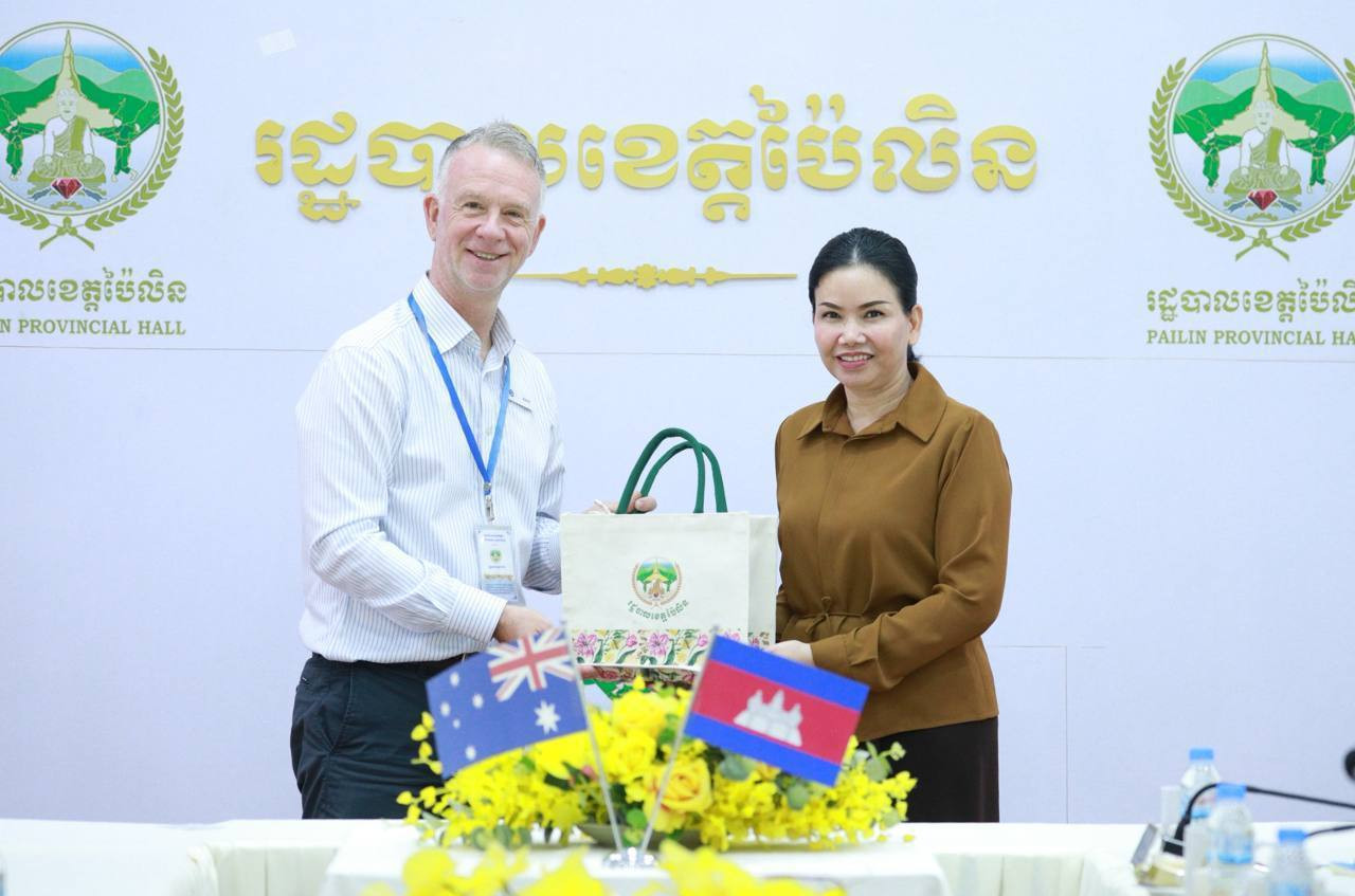 អភិបាលខេត្តប៉ៃលិន ទទួលជួបសម្តែងការគួរសម និងរាយការណ៍អំពីសកម្មភាពការងាររបស់អង្គការ Every Mum នៅក្នុងខេត្តប៉ៃលិន